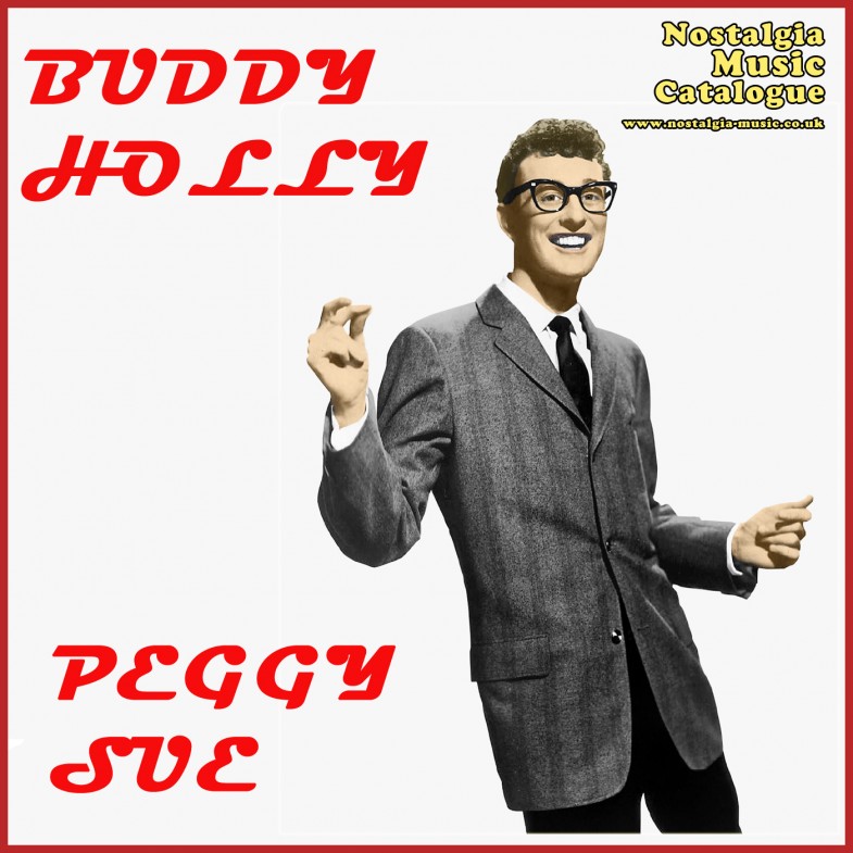 Buddy Holly Peggy Sue Nostalgia Music Catalogue